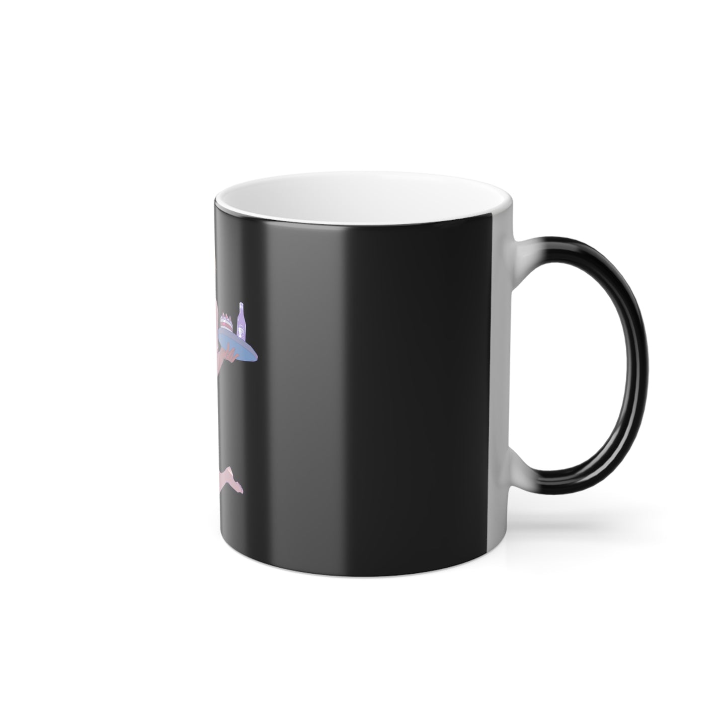 Maid Femboy Color Morphing Mug, 11oz