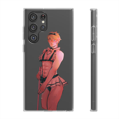 Anime Maid Femboy Flexi Cases