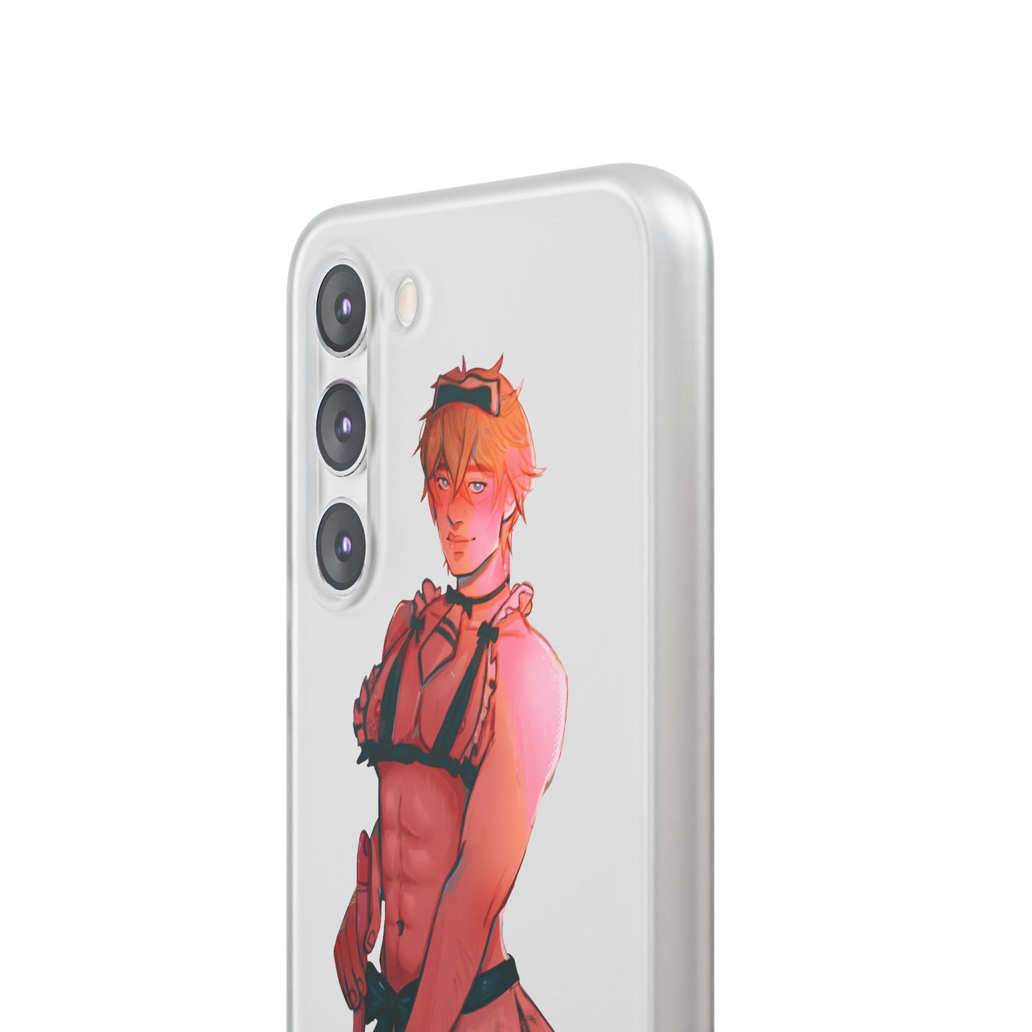 Anime Maid Femboy Flexi Cases