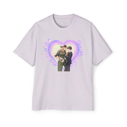 Anime Tomboy skater girl x Nerdy shy school boy