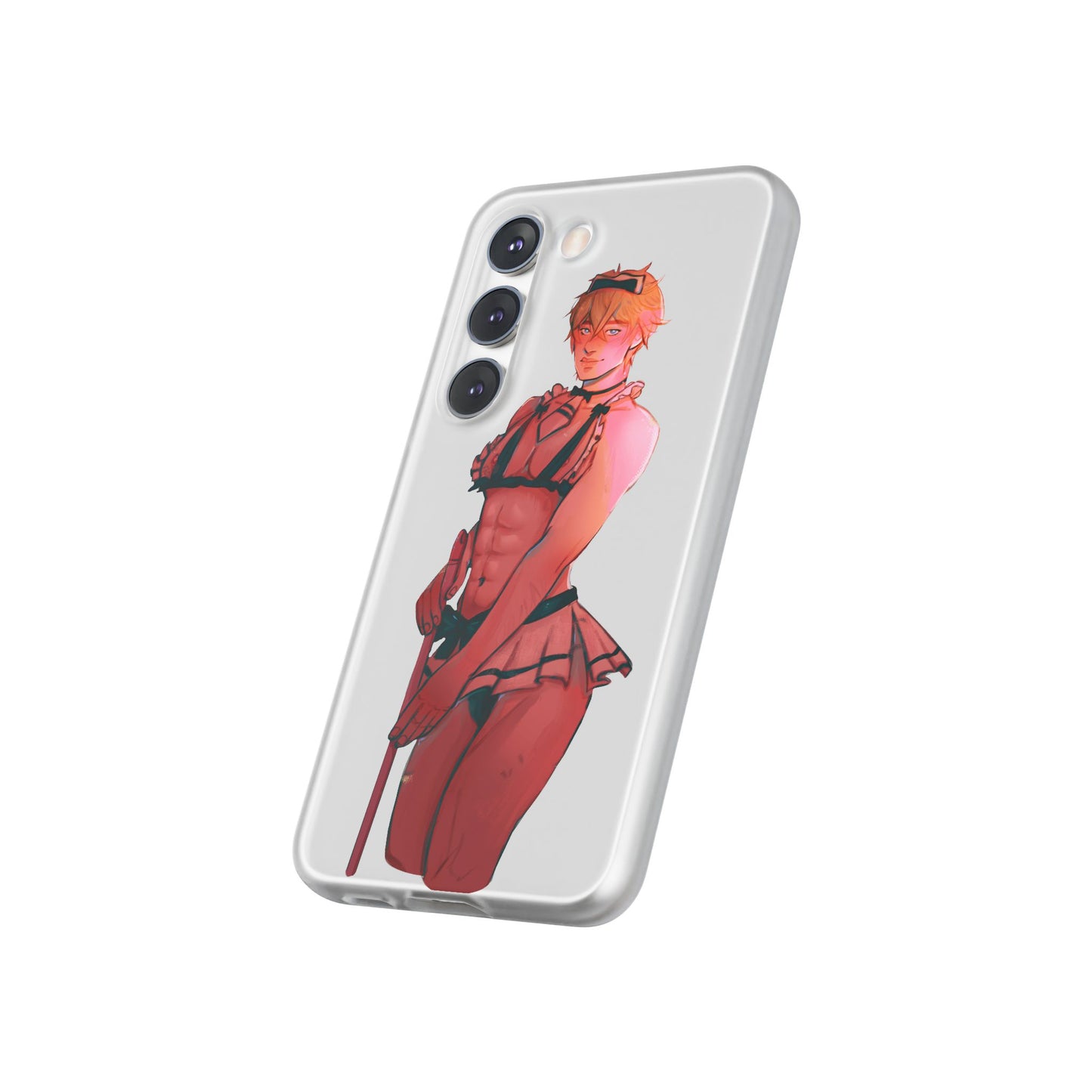 Anime Maid Femboy Flexi Cases