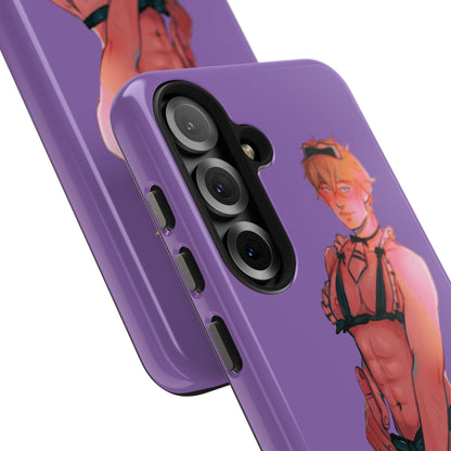 Anime Femboy Maid Tough Phone Cases for IPhone & Samsung Phones