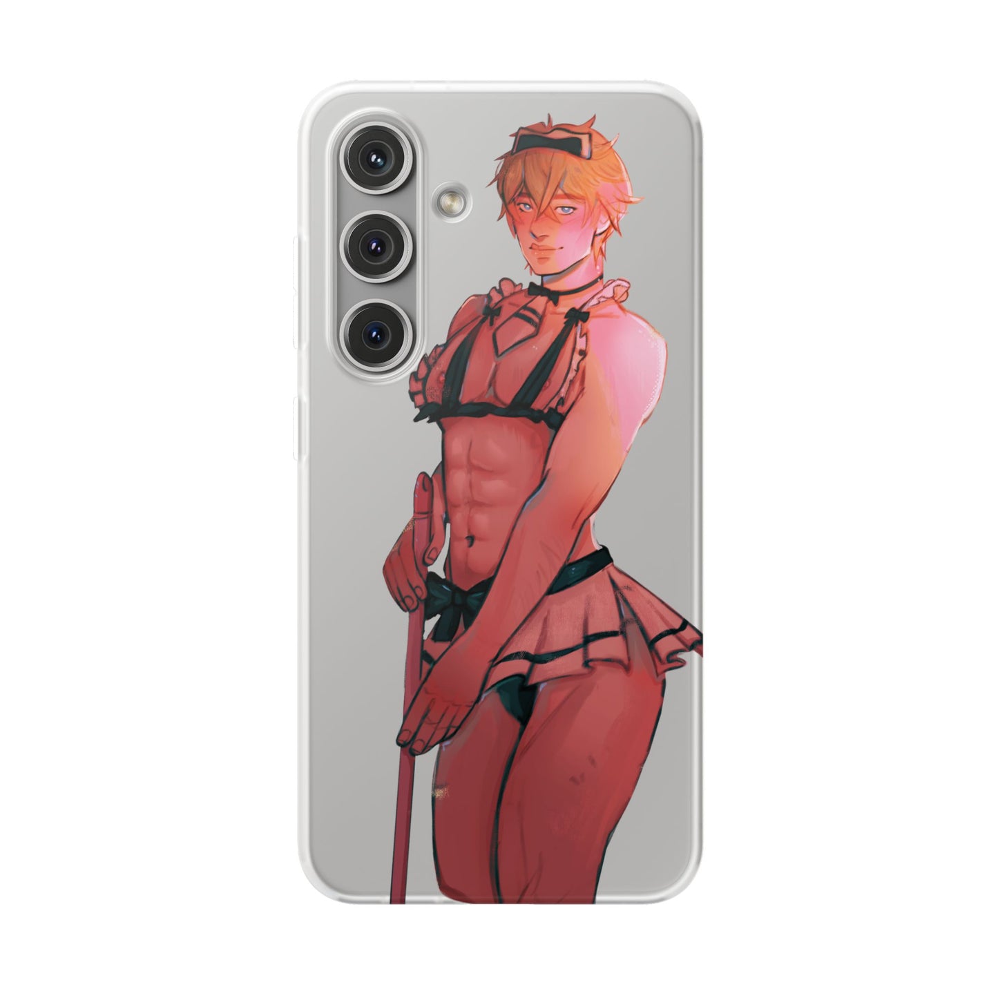 Anime Maid Femboy Flexi Cases