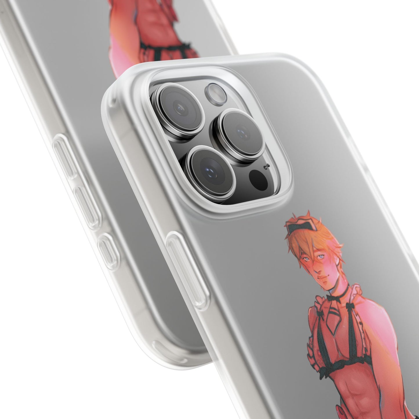 Anime Maid Femboy Flexi Cases