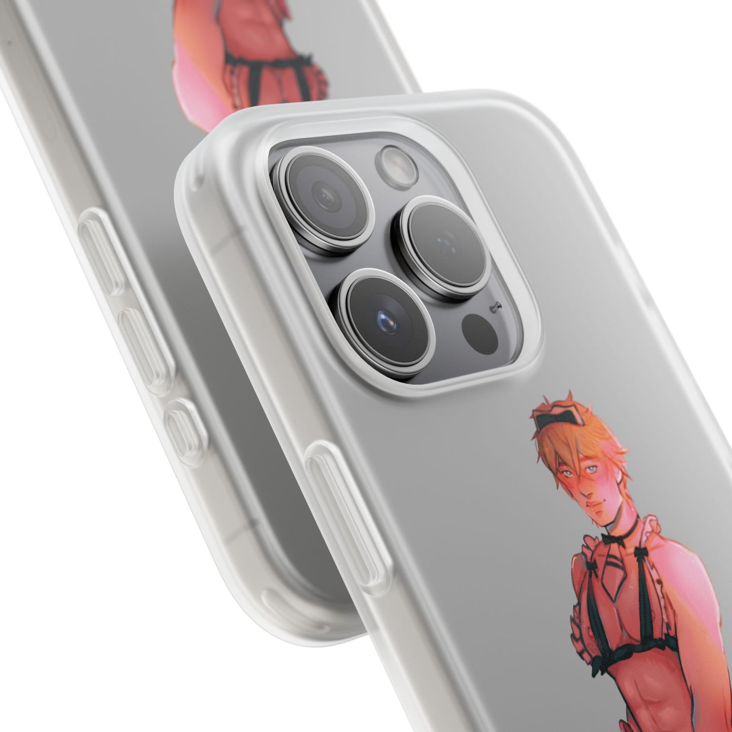 Anime Maid Femboy Flexi Cases