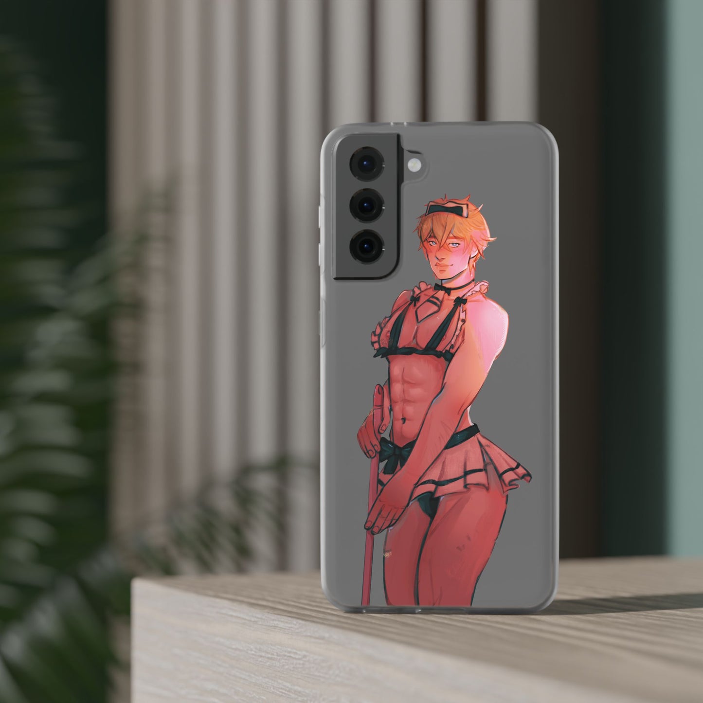 Anime Maid Femboy Flexi Cases