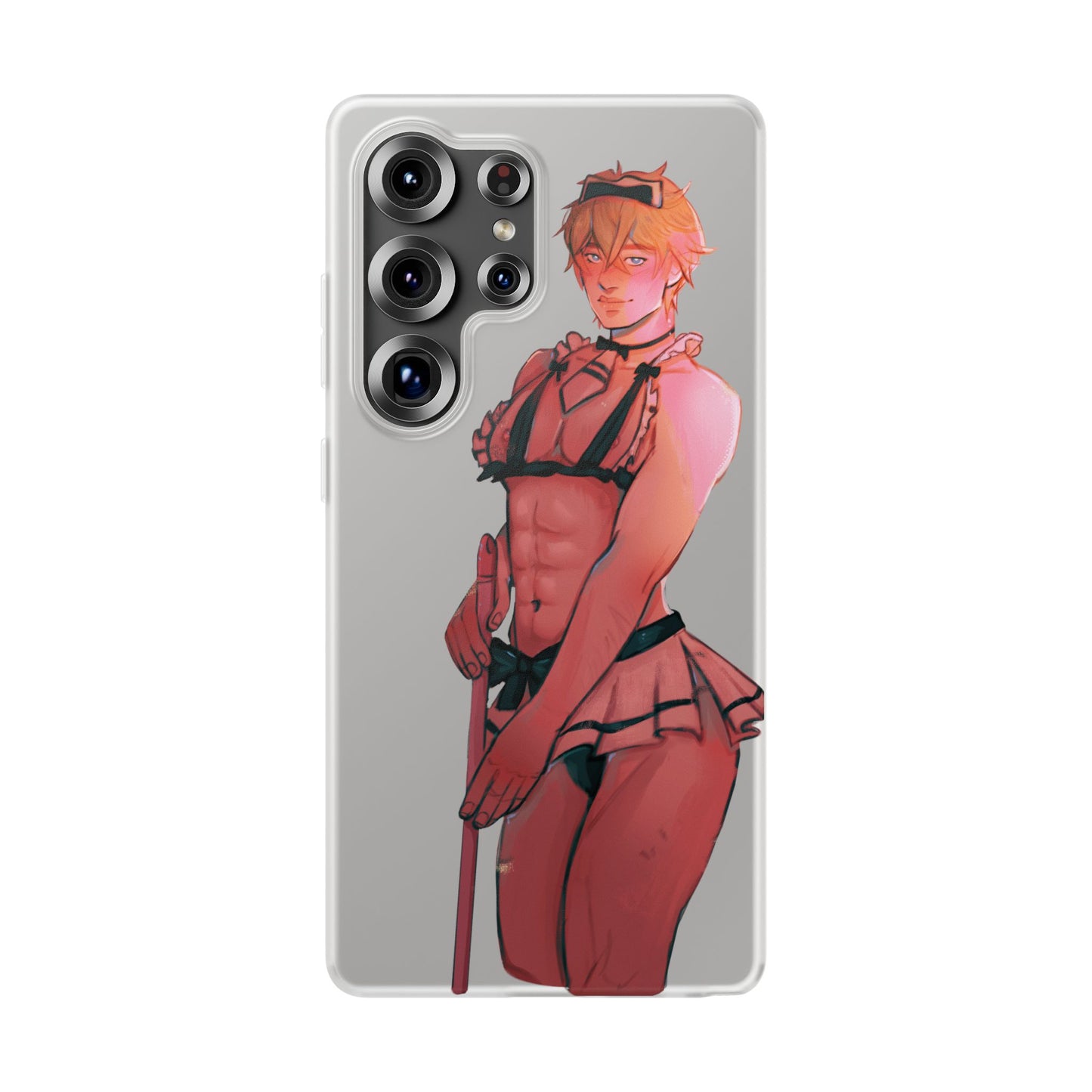 Anime Maid Femboy Flexi Cases