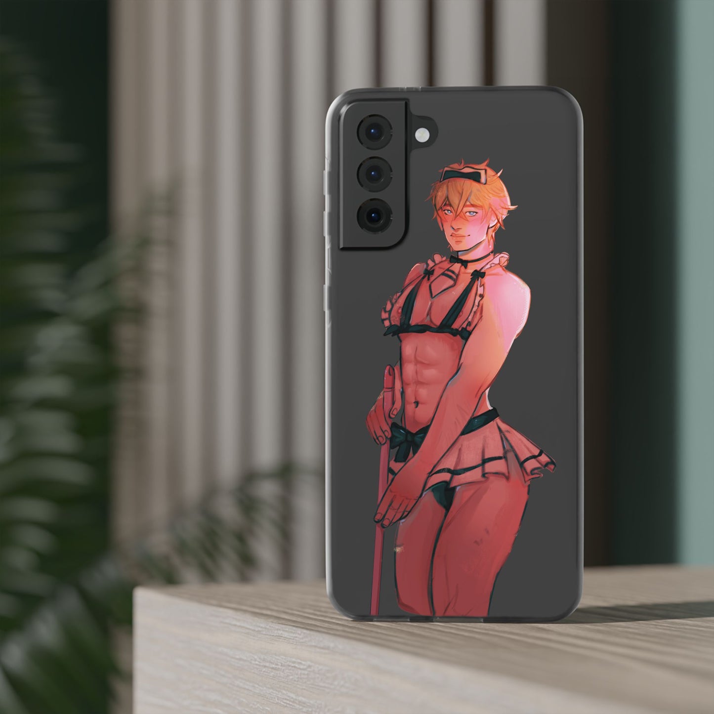 Anime Maid Femboy Flexi Cases