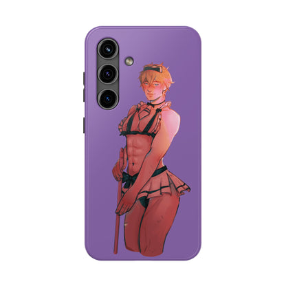 Anime Femboy Maid Tough Phone Cases for IPhone & Samsung Phones