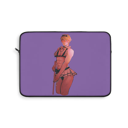 Anime Maid Femboy Laptop Sleeve