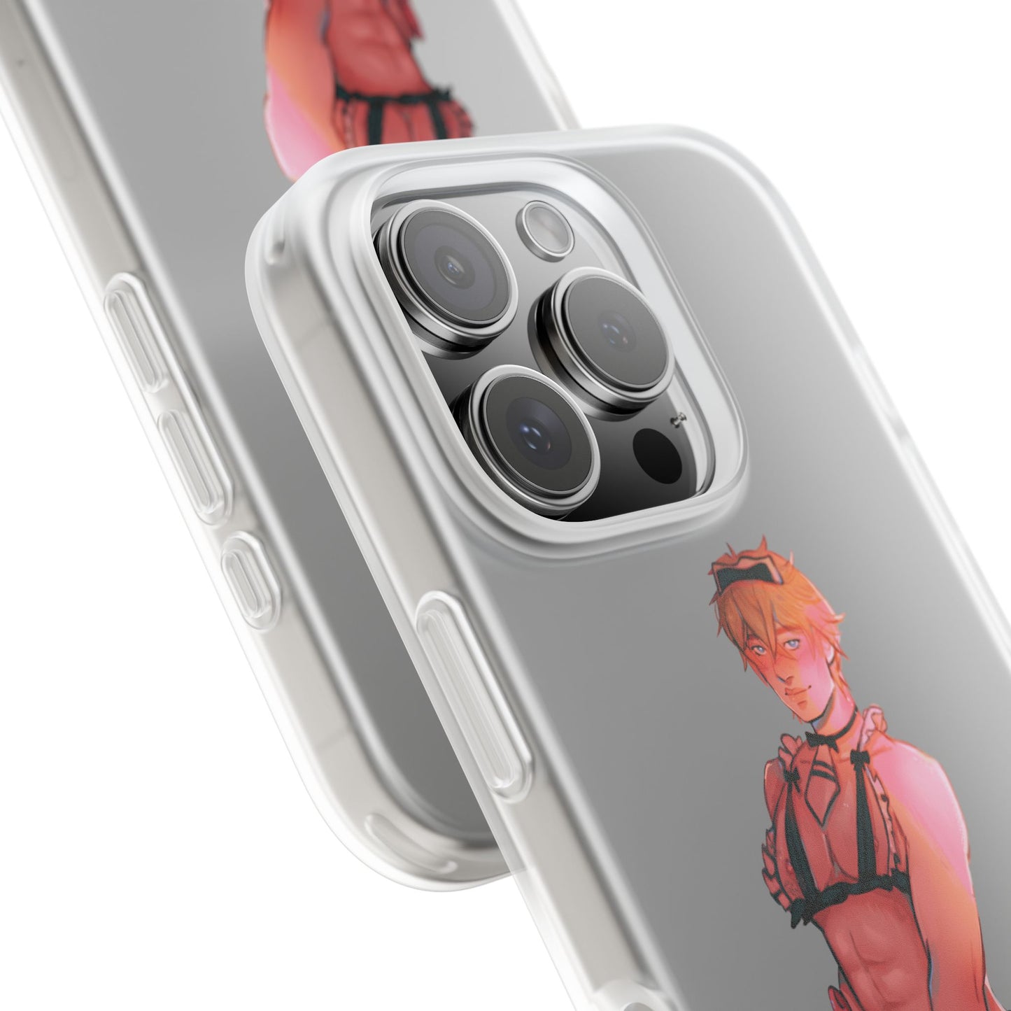 Anime Maid Femboy Flexi Cases