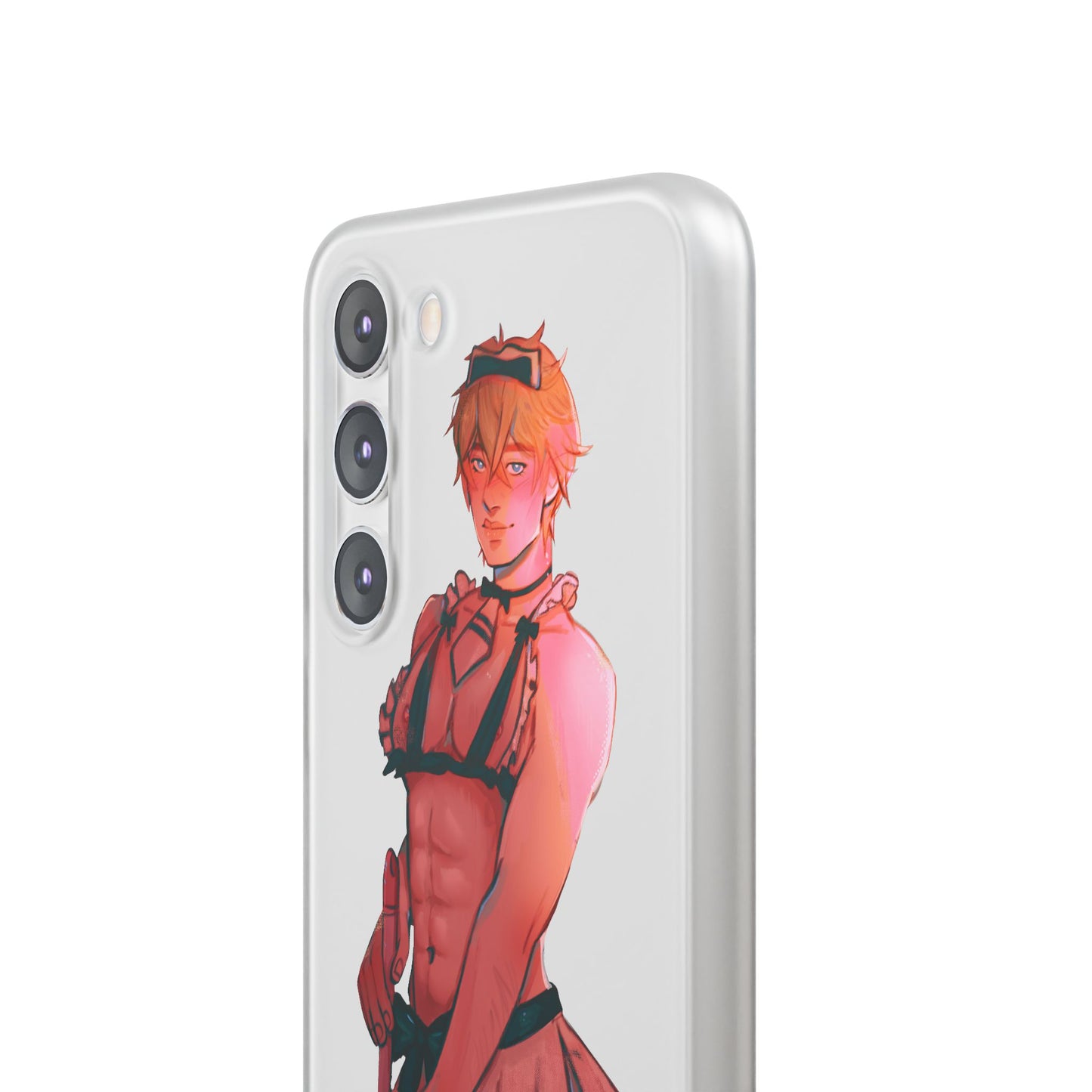 Anime Maid Femboy Flexi Cases