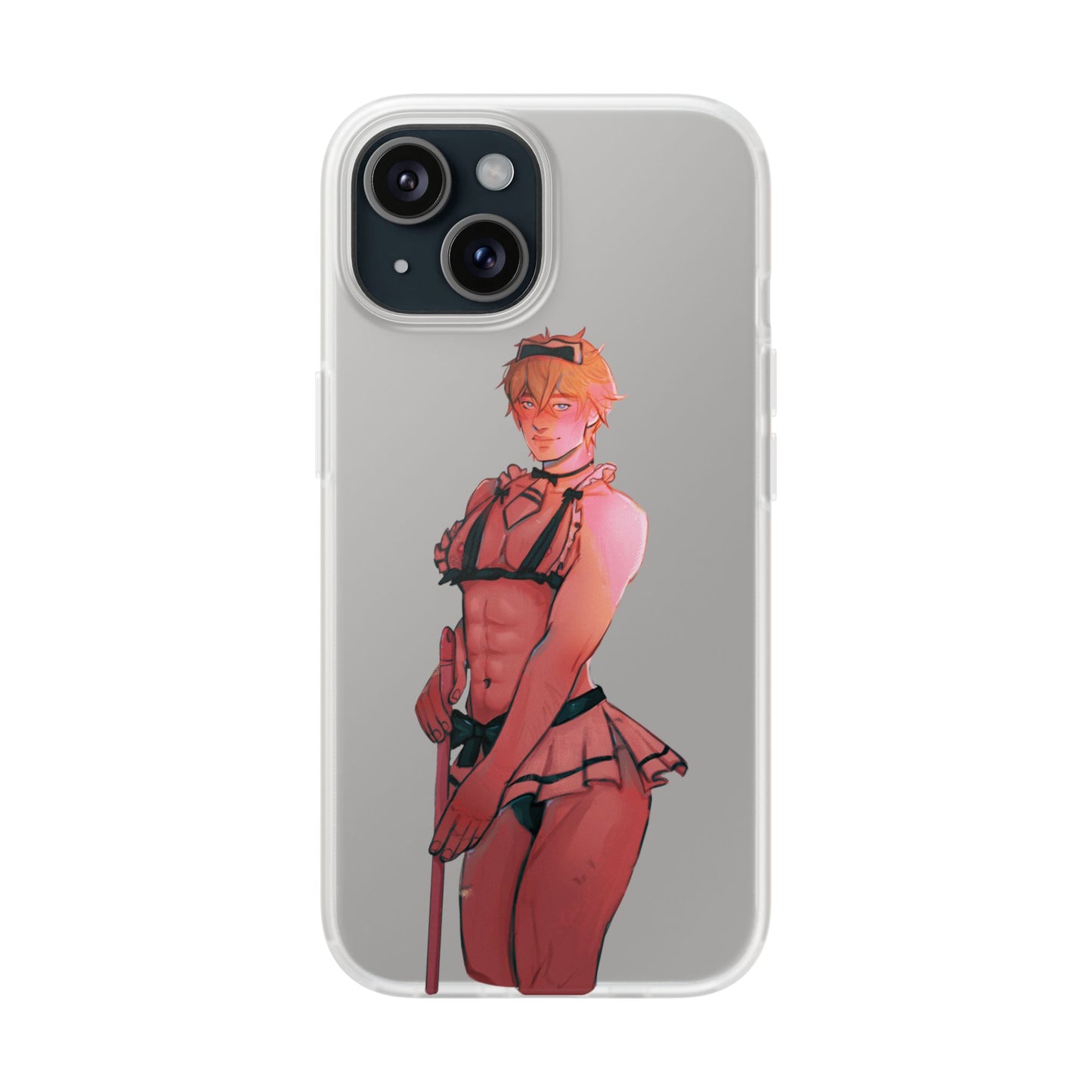 Anime Maid Femboy Flexi Cases