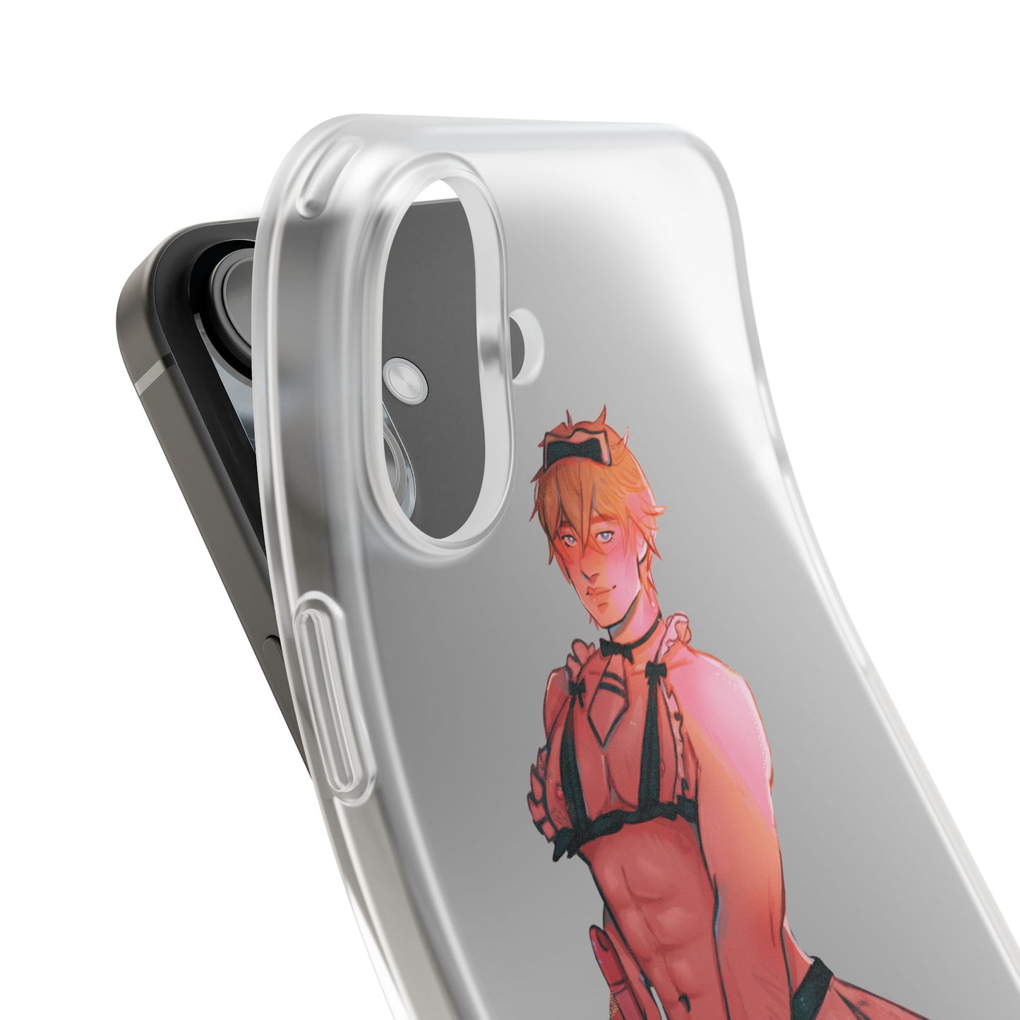 Anime Maid Femboy Flexi Cases