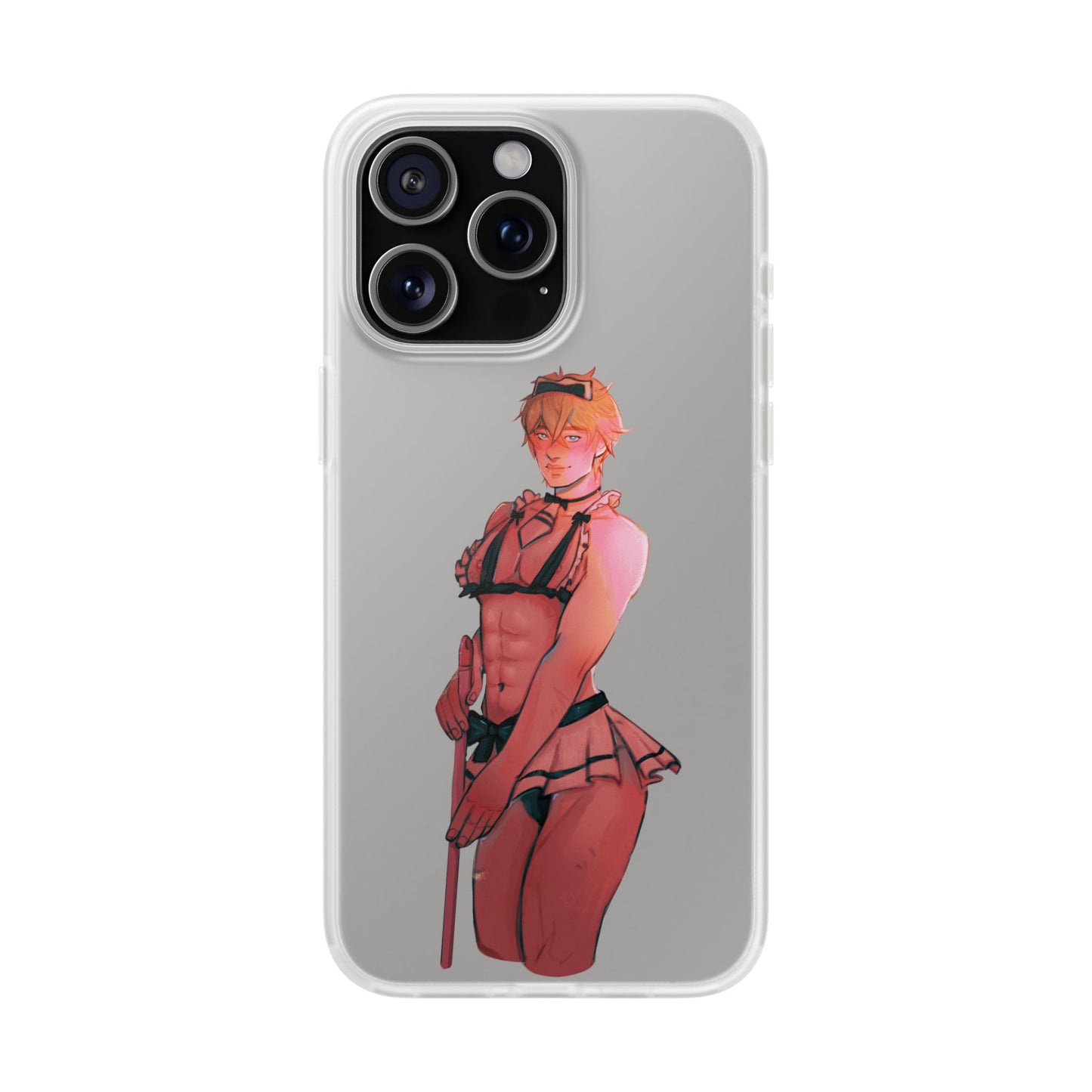Anime Maid Femboy Flexi Cases