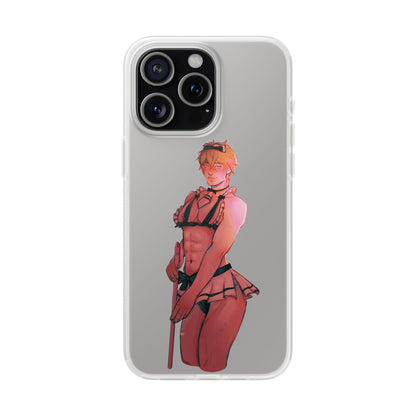 Anime Maid Femboy Flexi Cases
