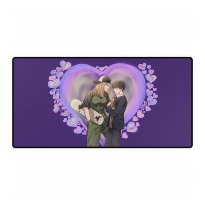 Anime Tomboy skater girl x Nerdy shy school boy