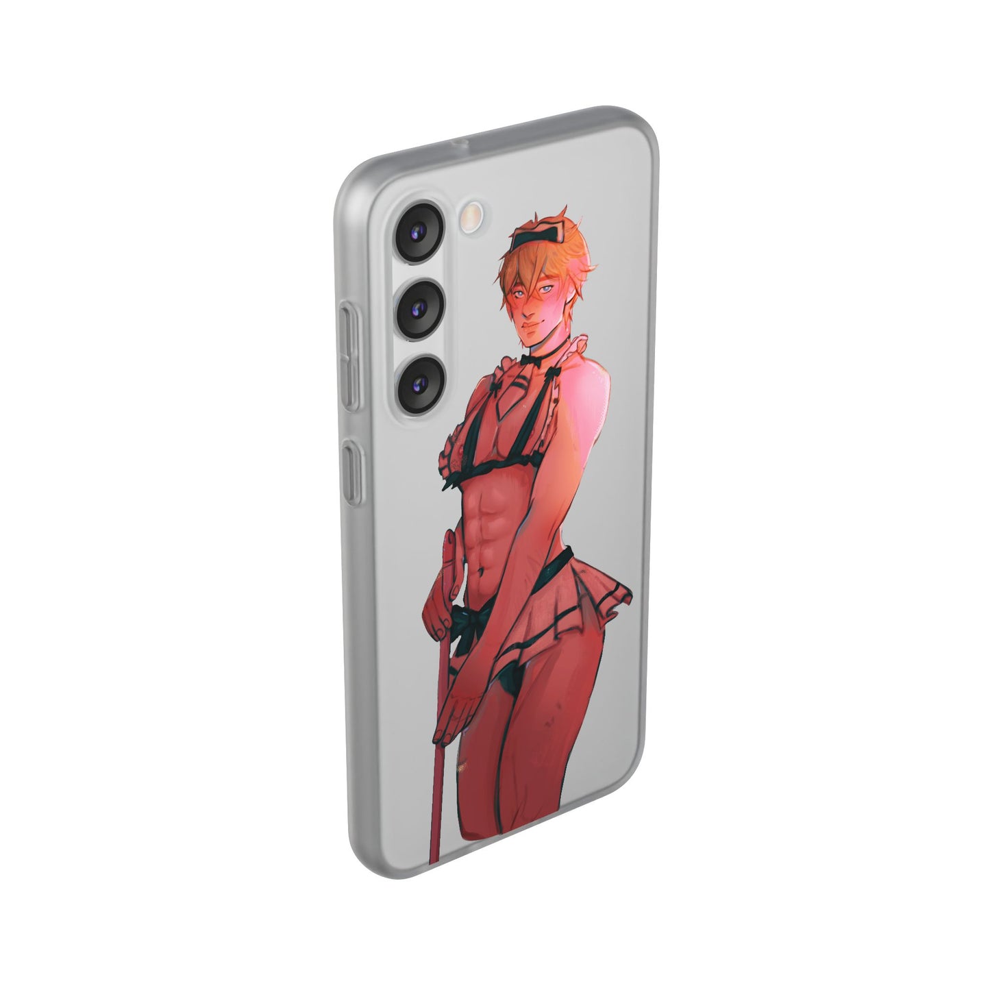 Anime Maid Femboy Flexi Cases