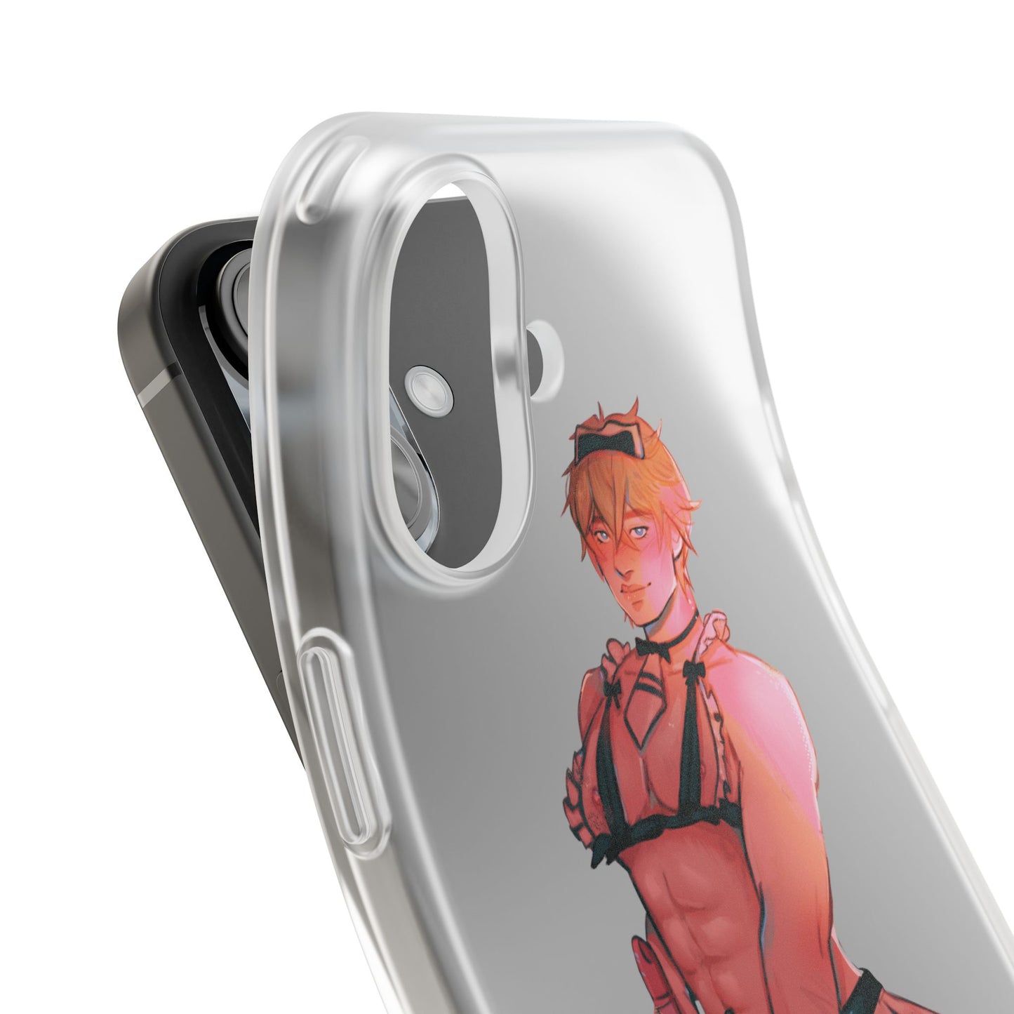 Anime Maid Femboy Flexi Cases