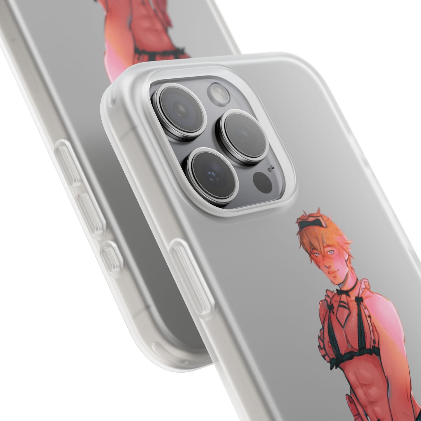 Anime Maid Femboy Flexi Cases