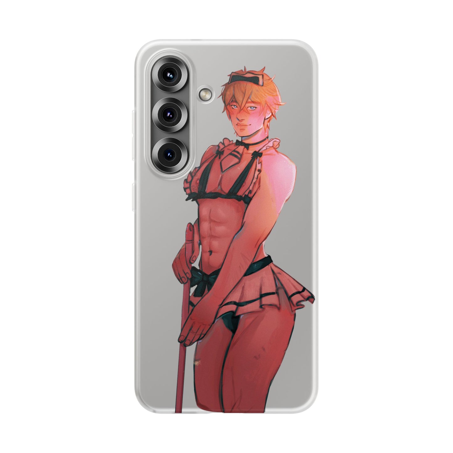 Anime Maid Femboy Flexi Cases