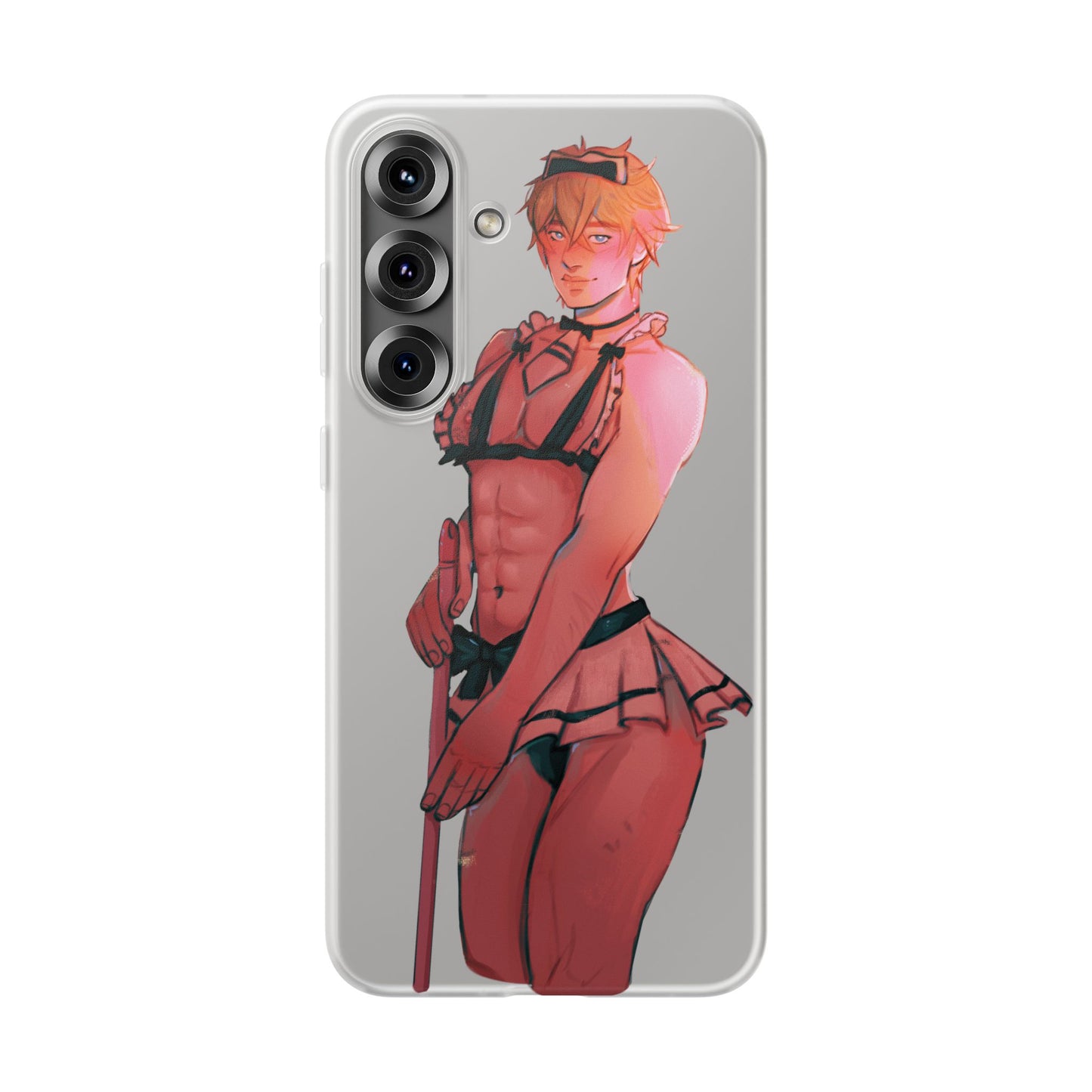 Anime Maid Femboy Flexi Cases