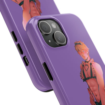 Anime Femboy Maid Tough Phone Cases for IPhone & Samsung Phones