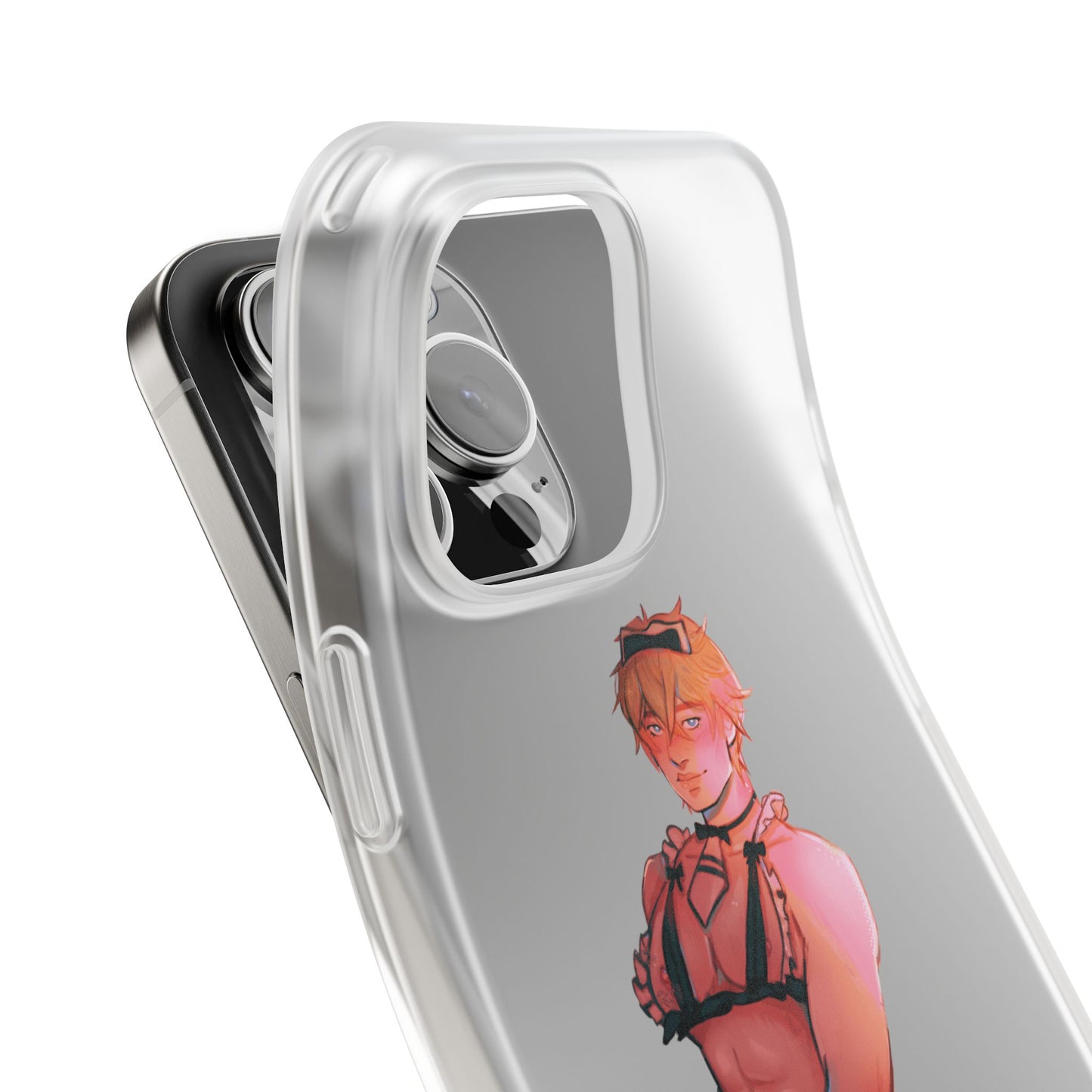 Anime Maid Femboy Flexi Cases