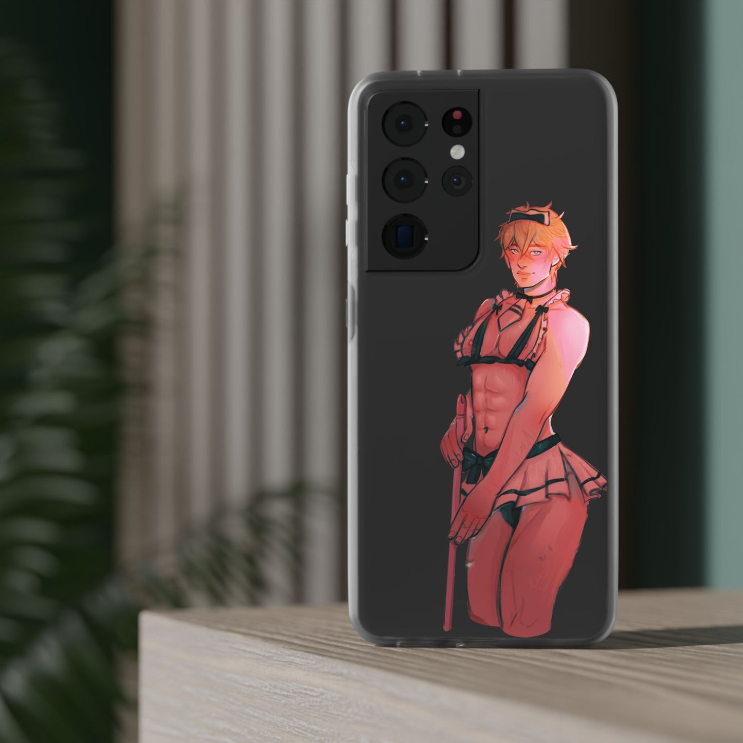 Anime Maid Femboy Flexi Cases